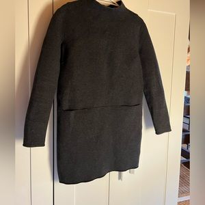 Dark grey Lululemon mock neck tunic dress